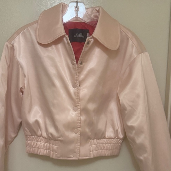Urban Outfitters Light Pink Bomber Jacket - Picture 6 of 7